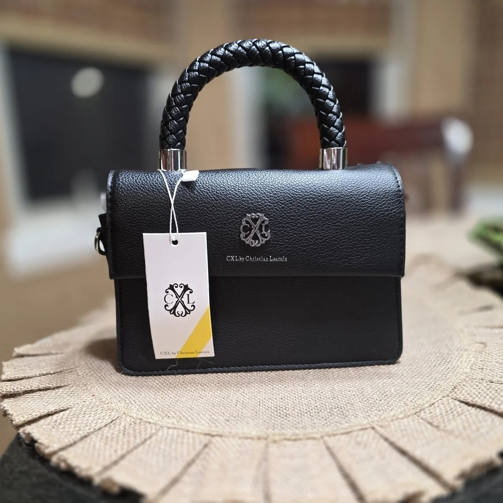Christian Lacroix Black Crossbody Bag